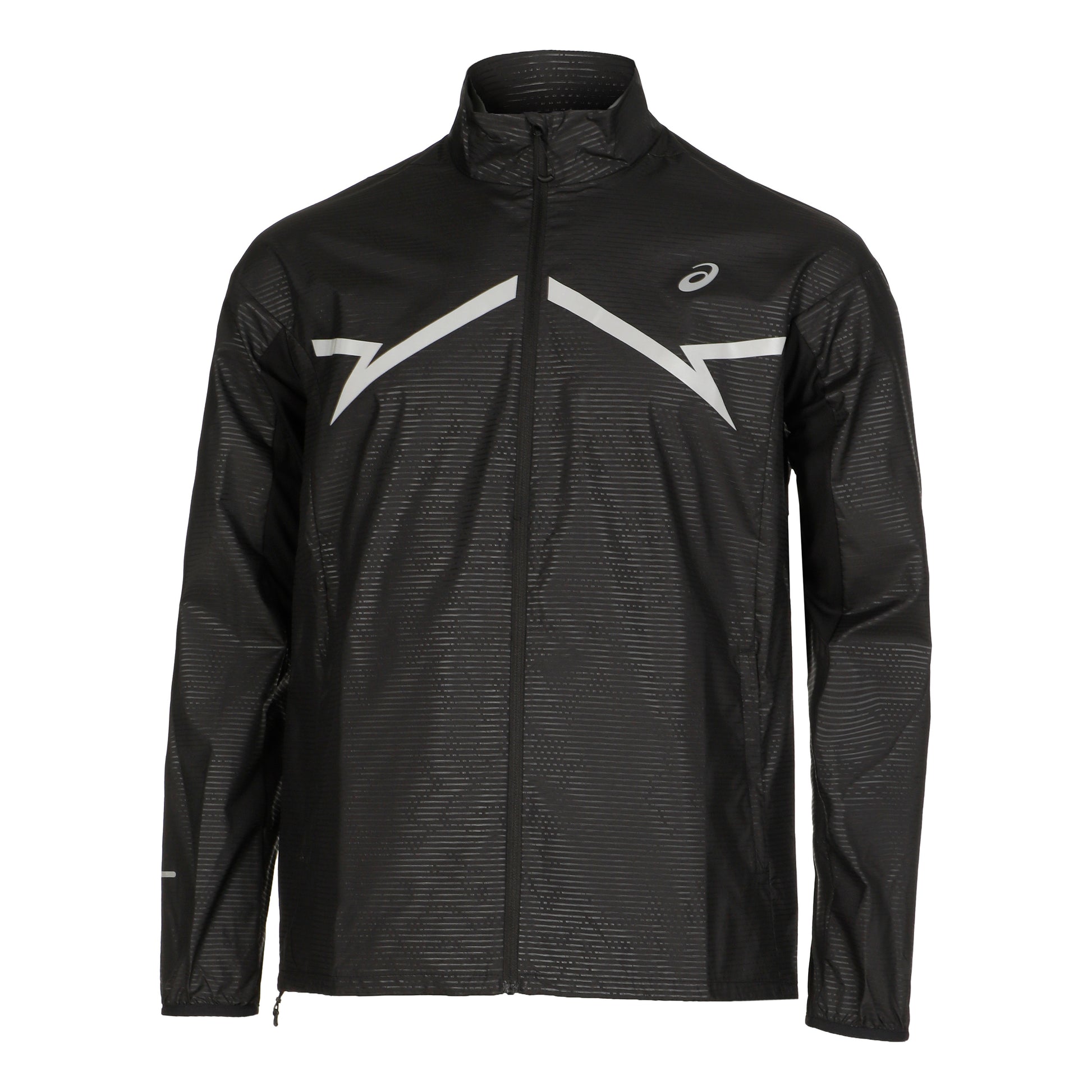 ASICS Lite-Show Laufjacke Herren - schwarz,