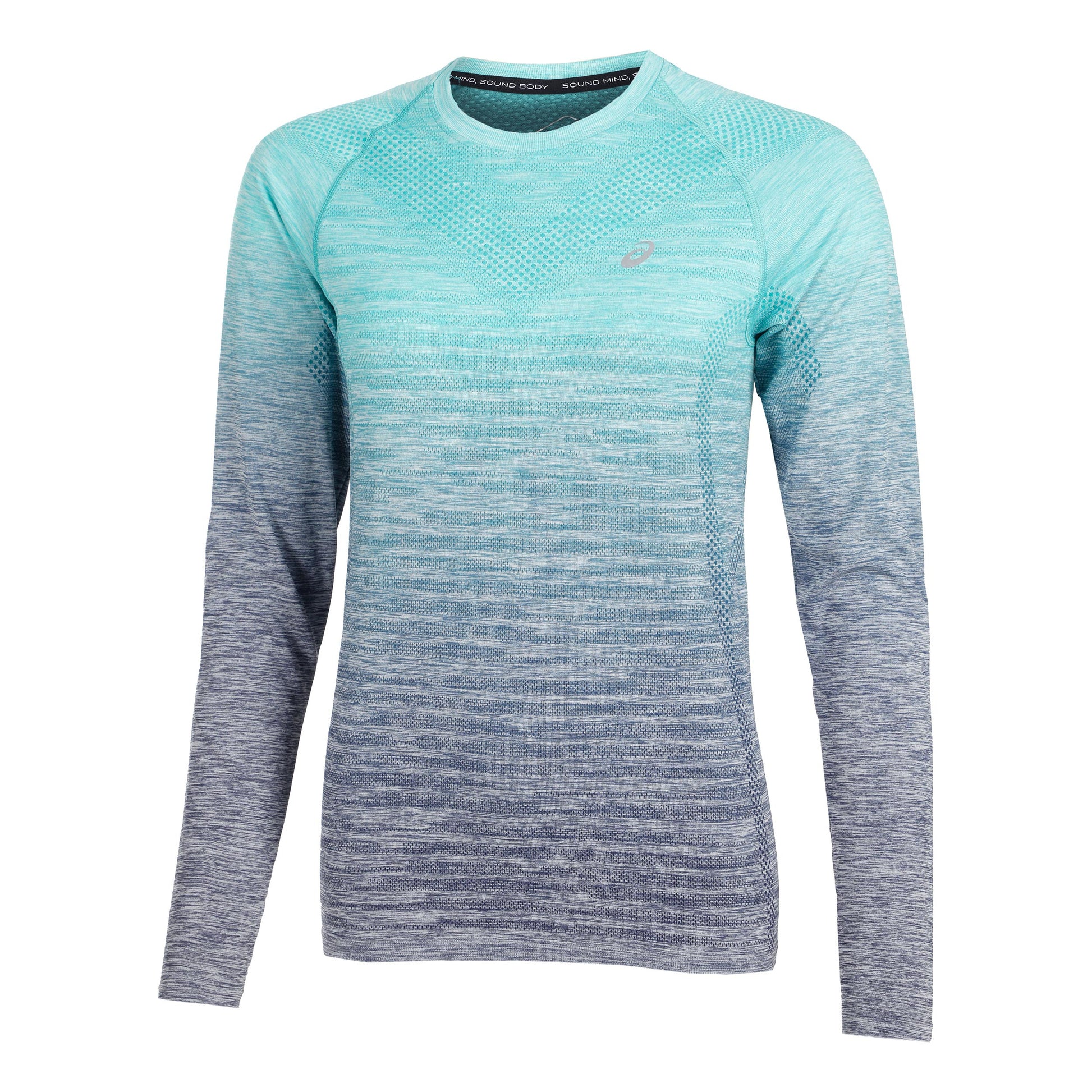 ASICS Seamless Longsleeve Damen - petrol, dunkelblau
