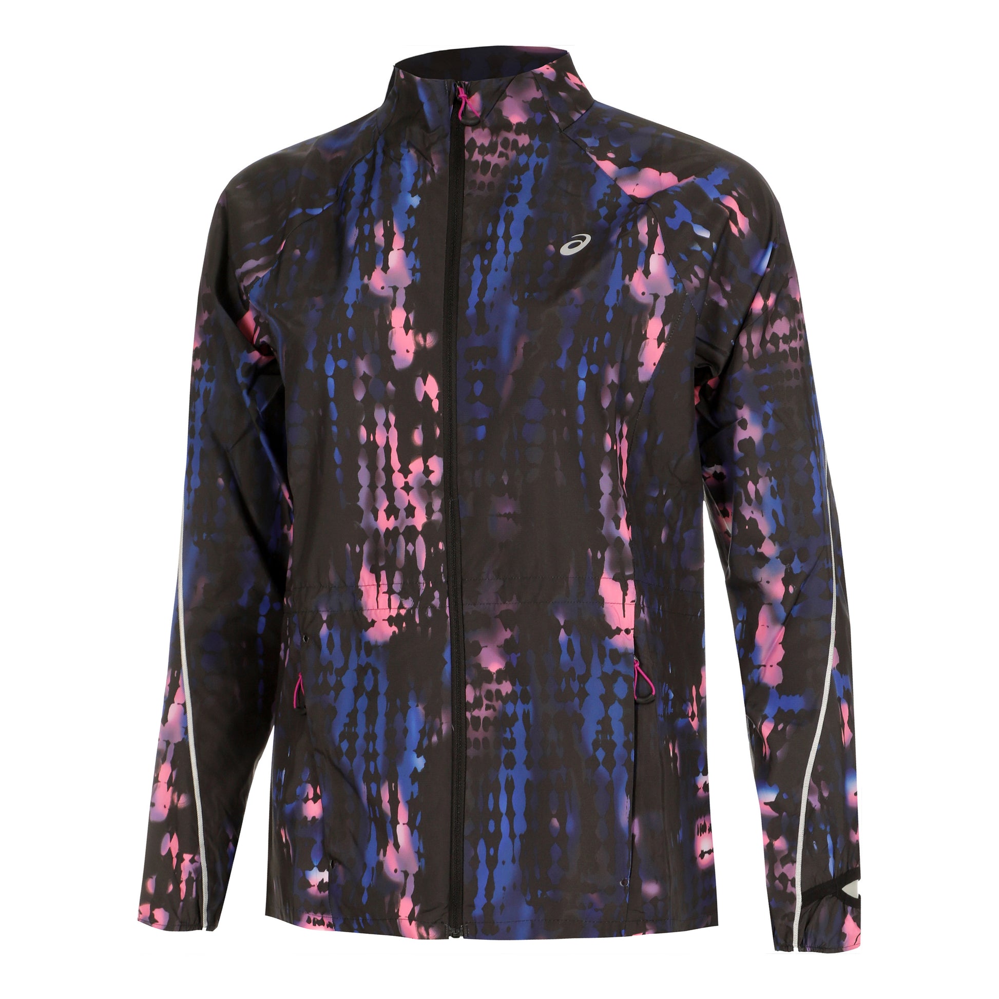 ASICS Road Lite-Show Packable Laufjacke Damen-Schwarz,Mehrfarbig