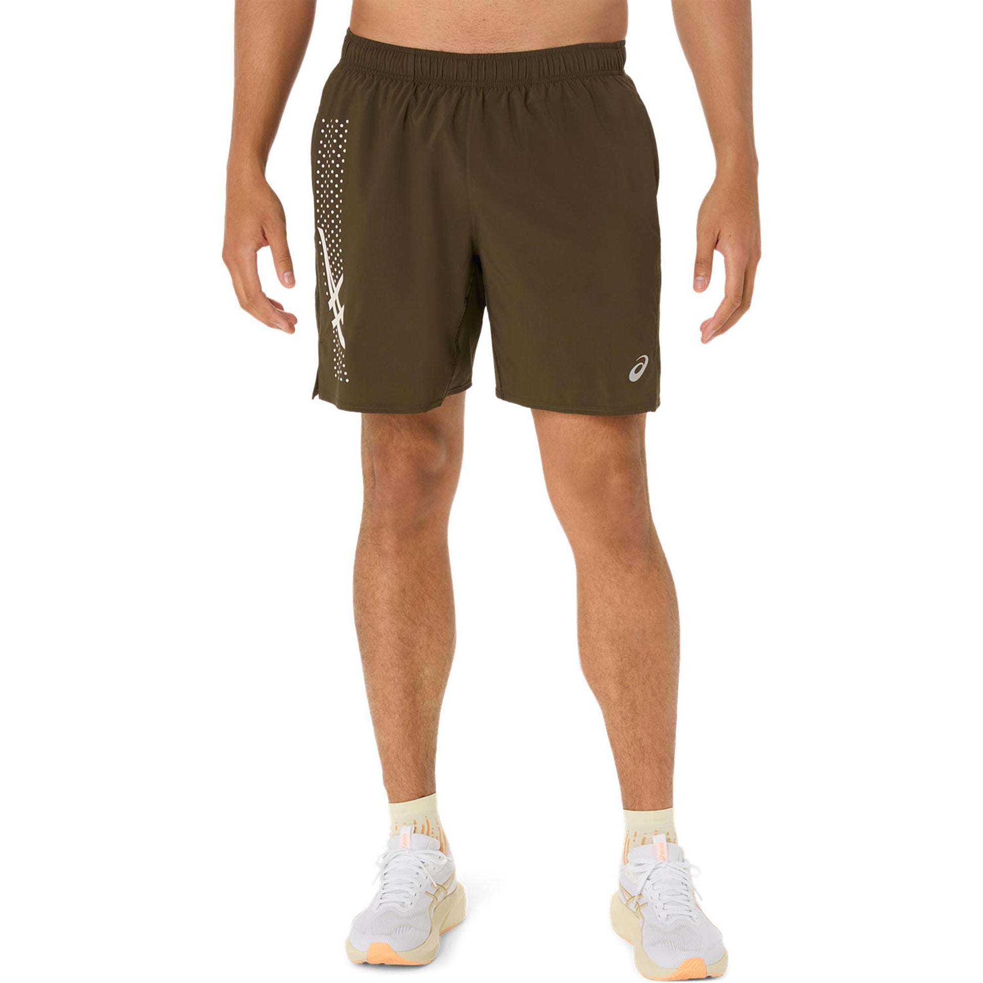 ASICS Icon 7in Laufshorts Herren-Braun