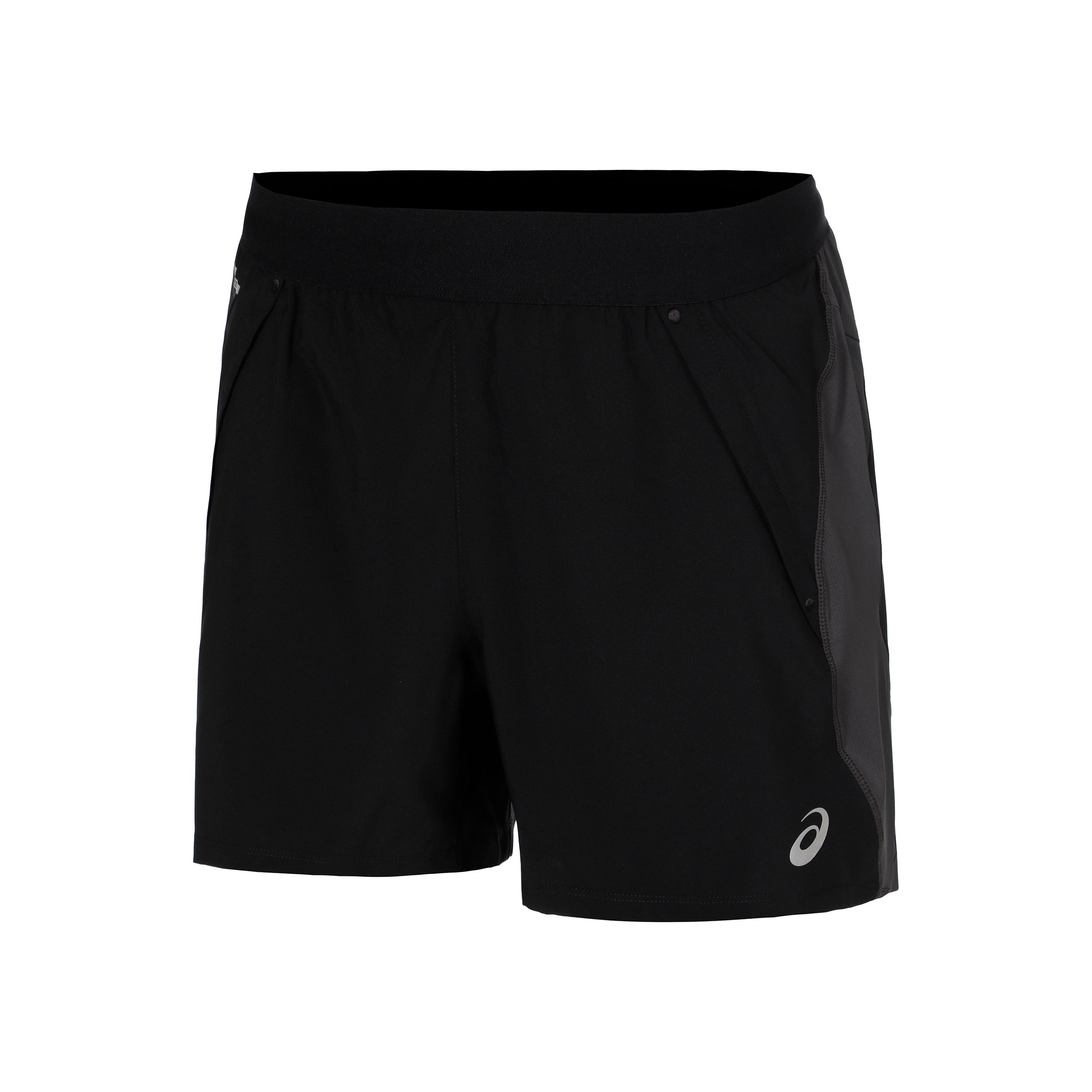 ASICS Road 5in  Laufshorts Herren - schwarz, dunkelgrau
