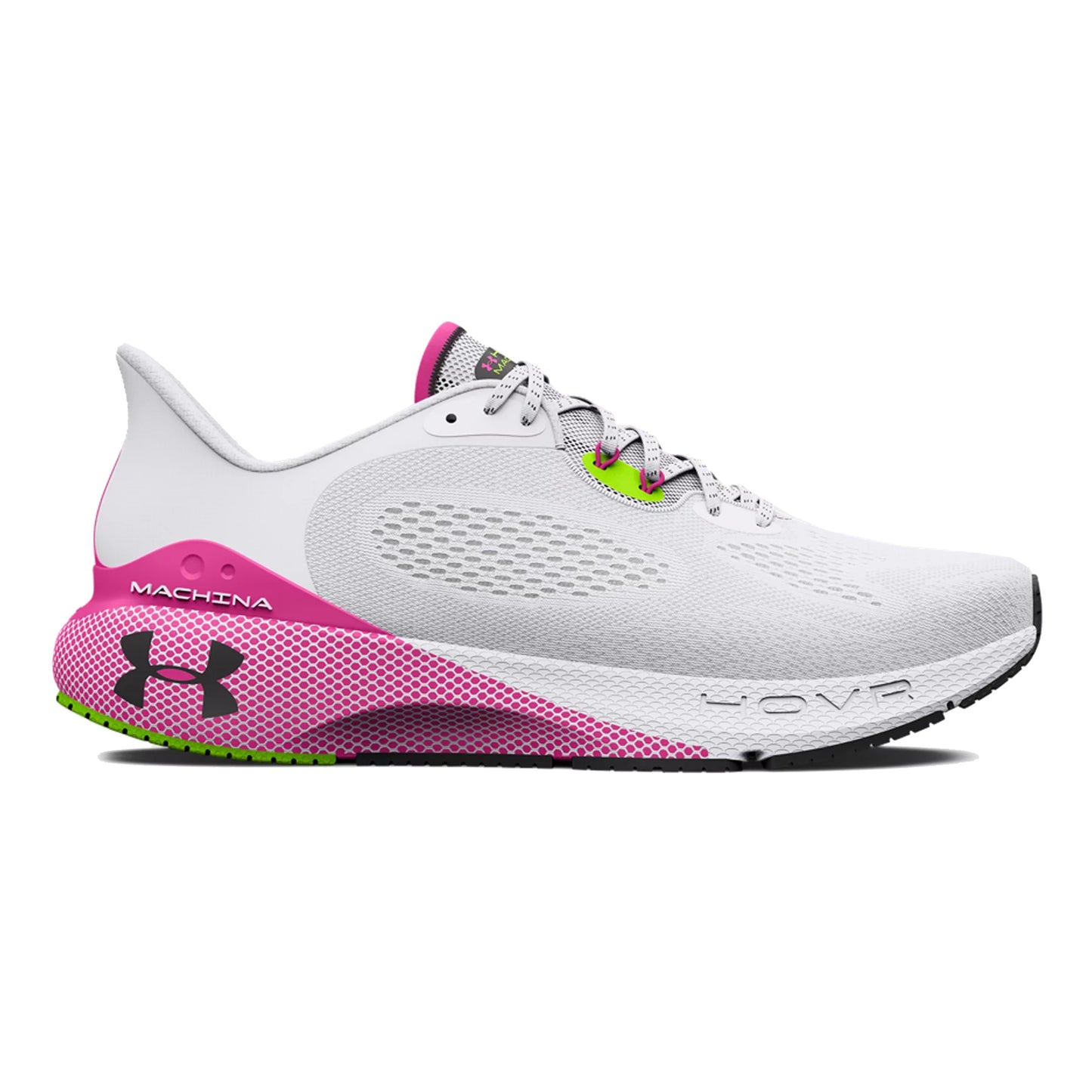 Under Armour HOVR Machina 3 Neutralschuh Damen - weiß, pink