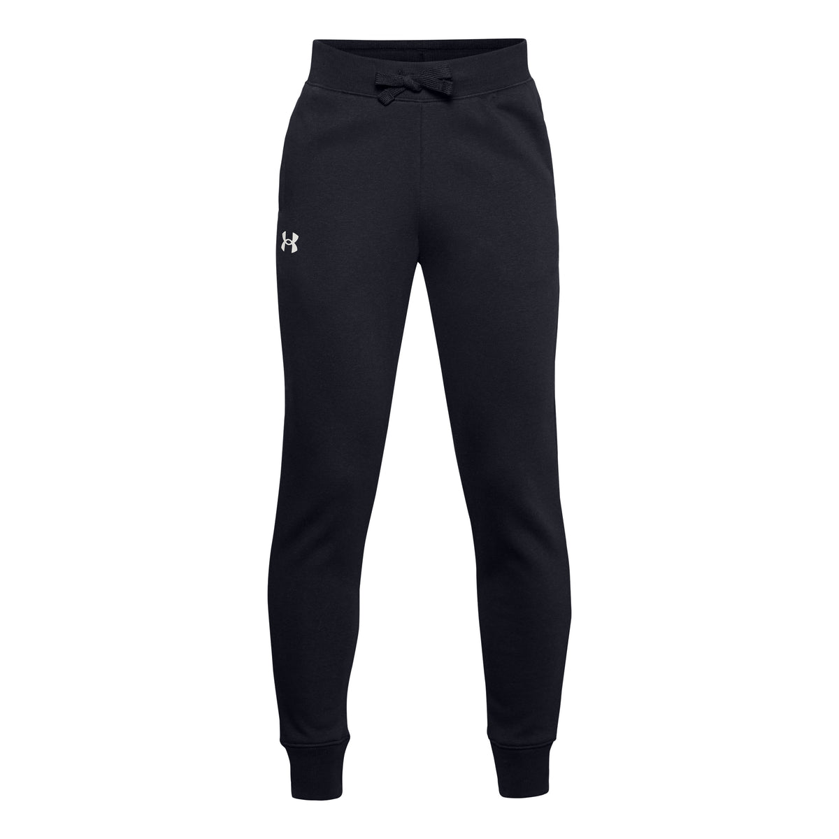 Under Armour Rival Fleece Trainingshose Jungen - schwarz, weiß