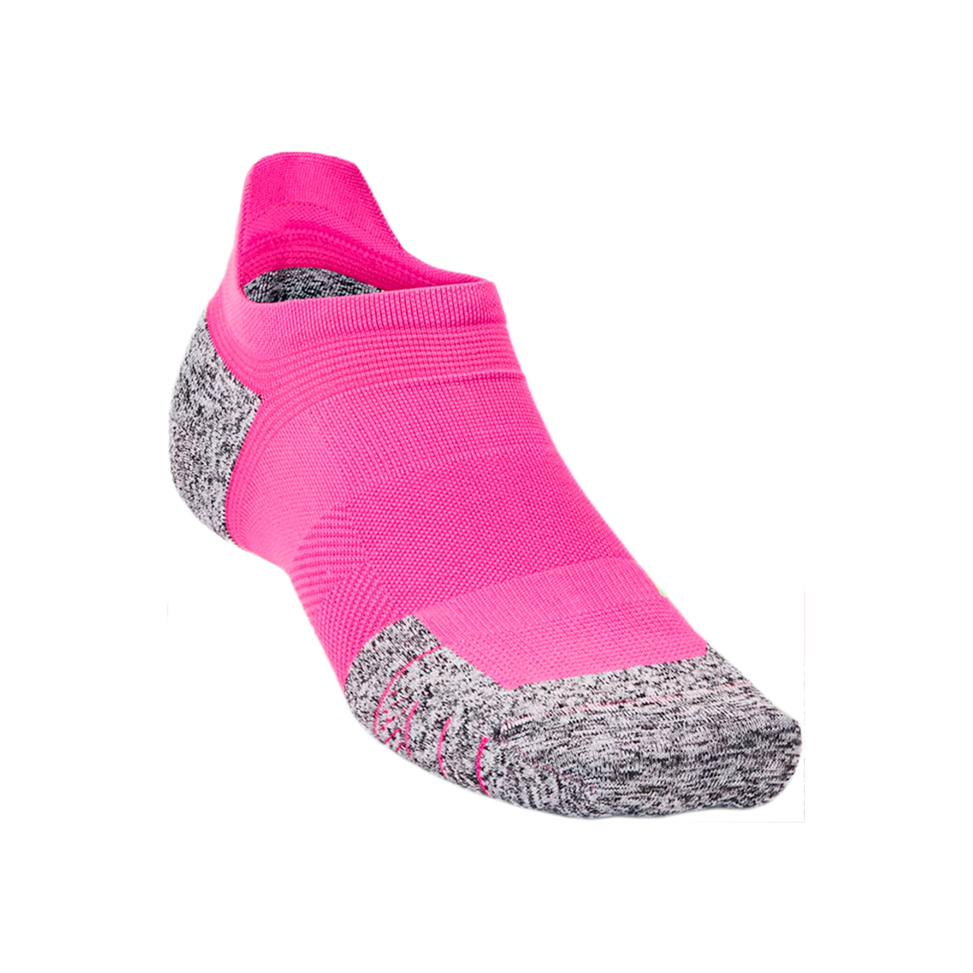 Under Armour AD Run Cushion 1pk No Show Laufsocken Unisex - pink,