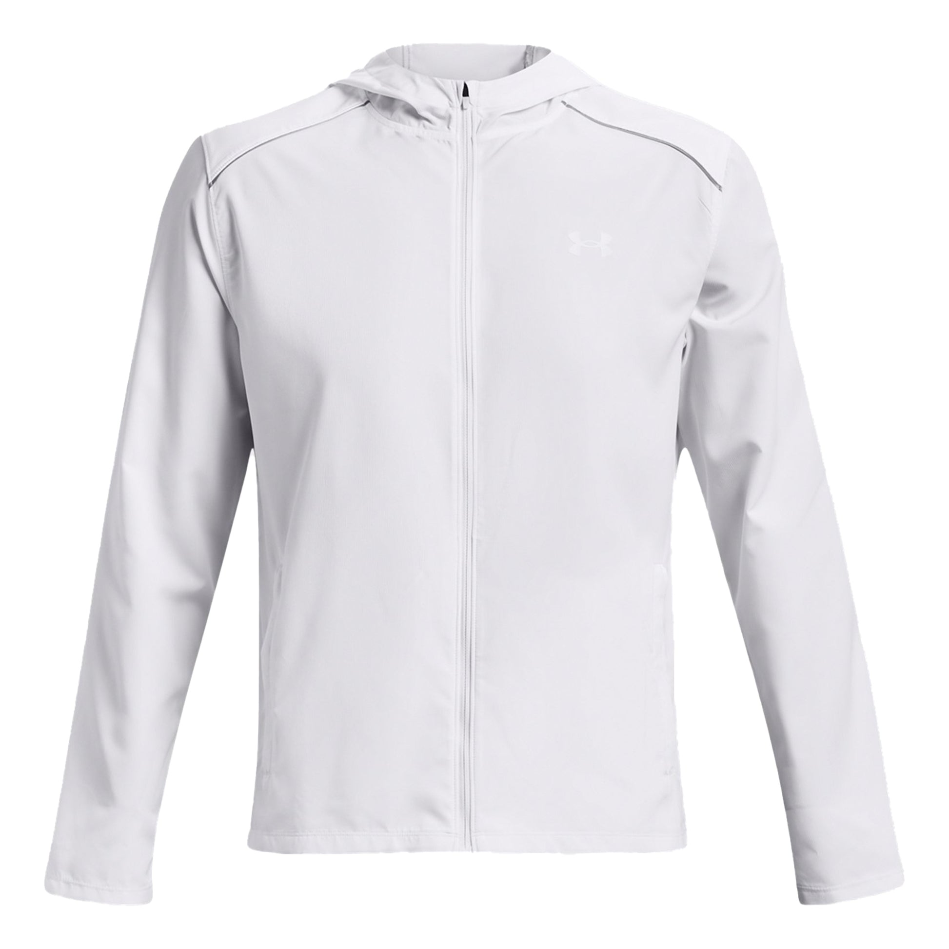 Under Armour Storm Run Hooded Laufjacke Herren-Weiß