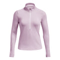 Qualifier Run Half-Zip Longsleeve Damen - lila,