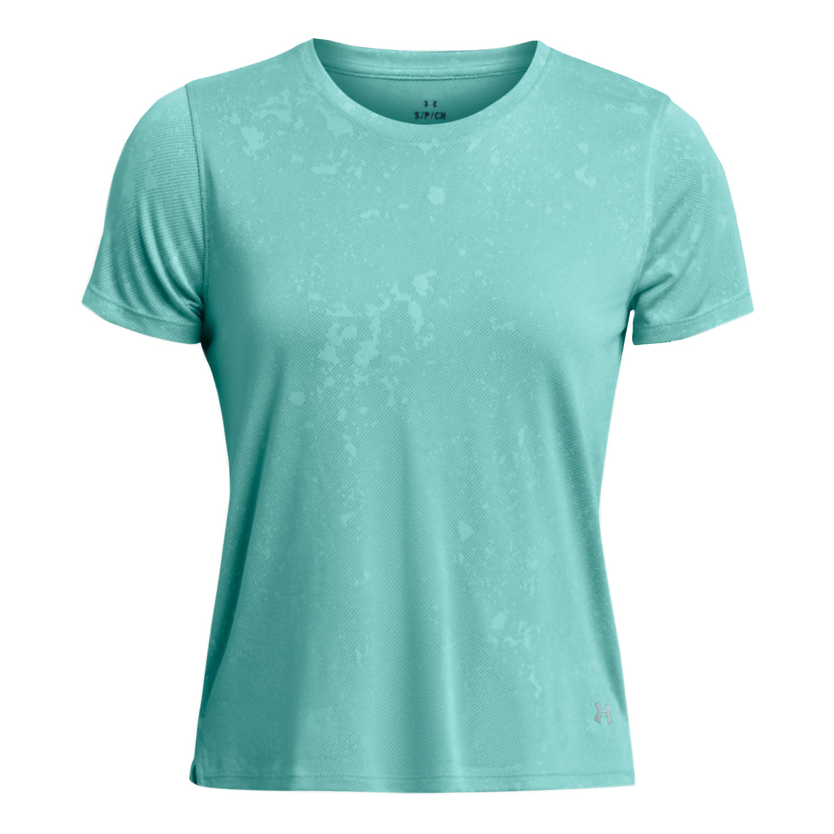 Under Armour Streaker Splatter SS Laufshirt Damen - türkis,