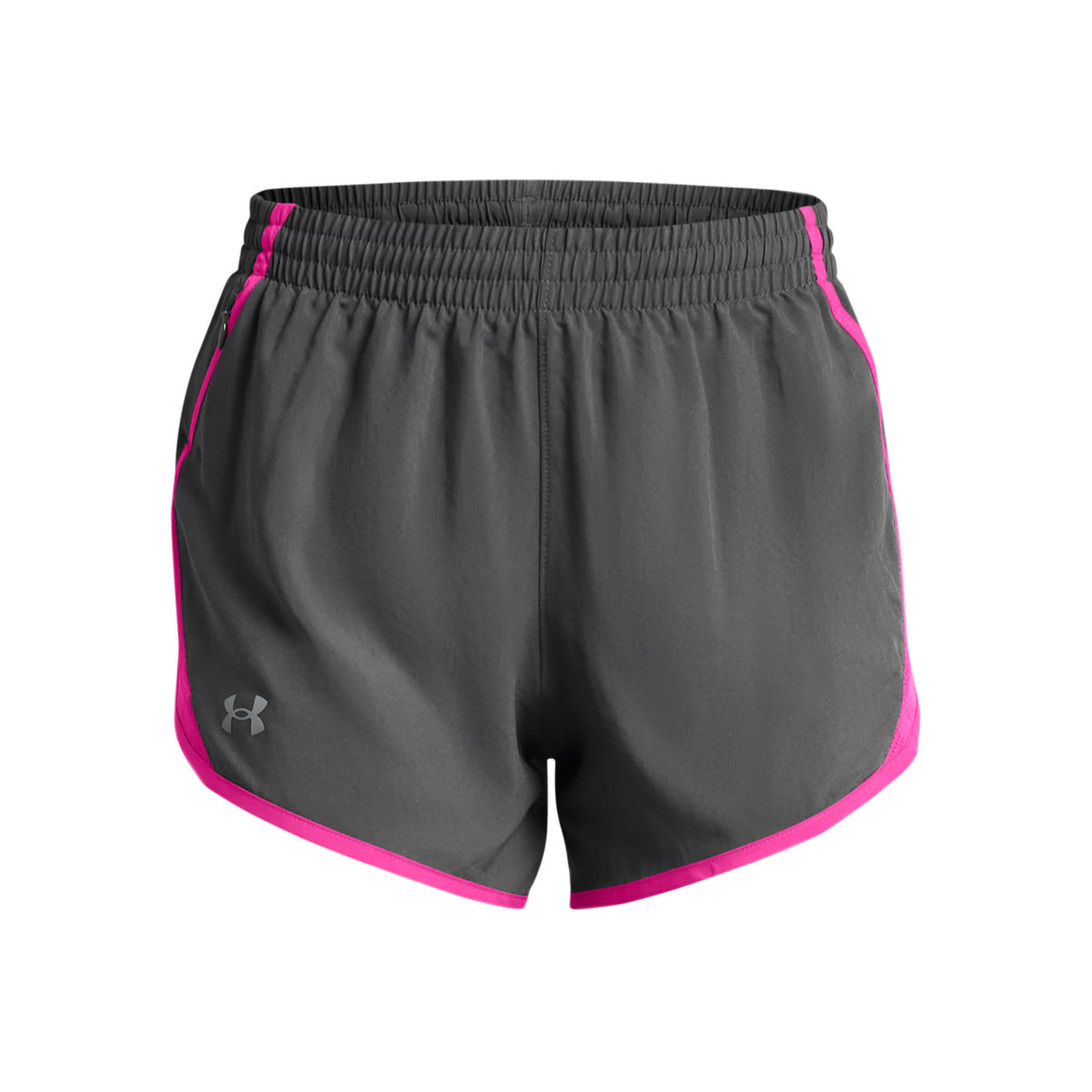 Under Armour Fly By 3in  Laufshorts Damen - grau, pink