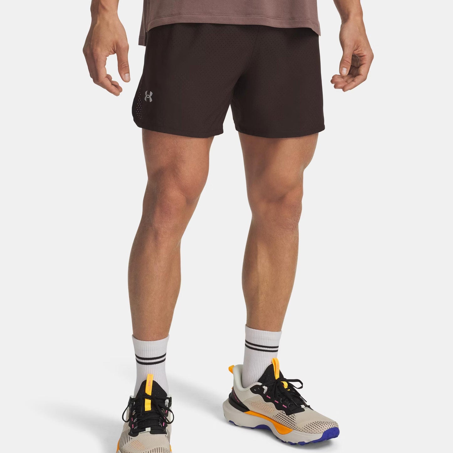 Under Armour Trail Run Launch Laufshorts Herren-Braun