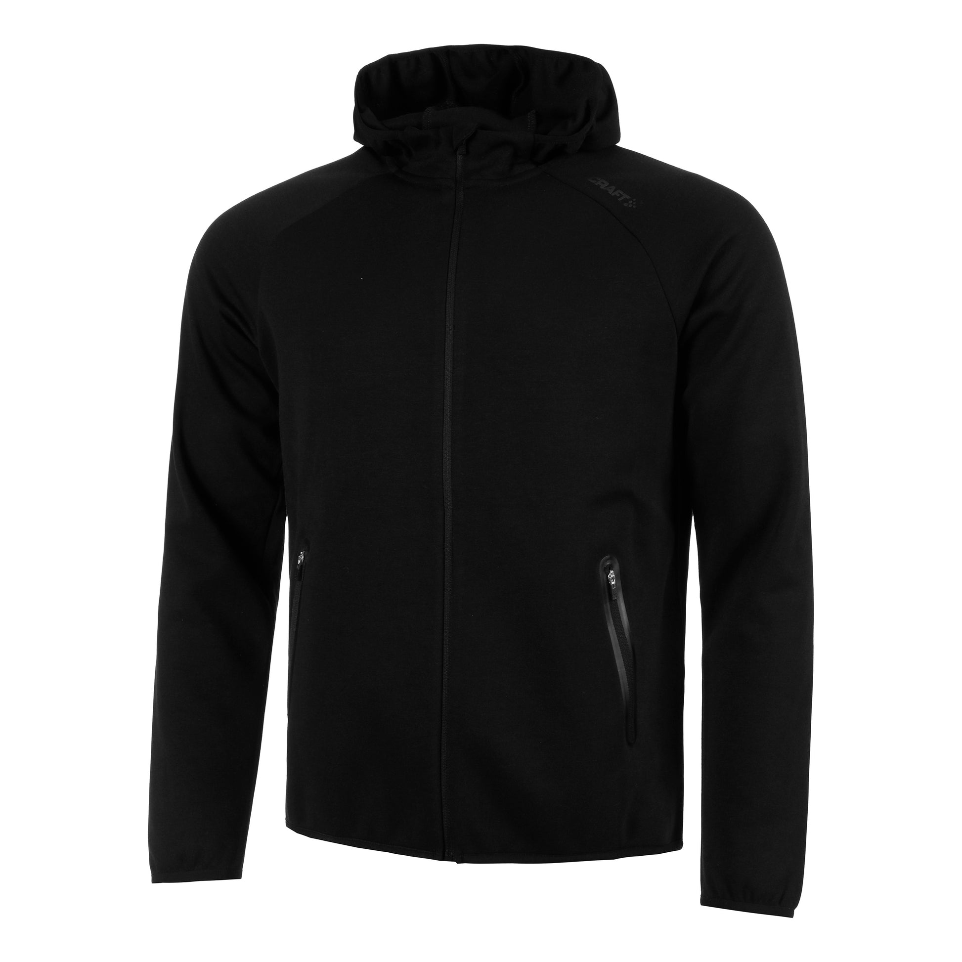 Craft Full Zip Hood Hoody Herren - schwarz,