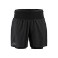 Pro Trail 2in1 Laufshorts Herren-Schwarz
