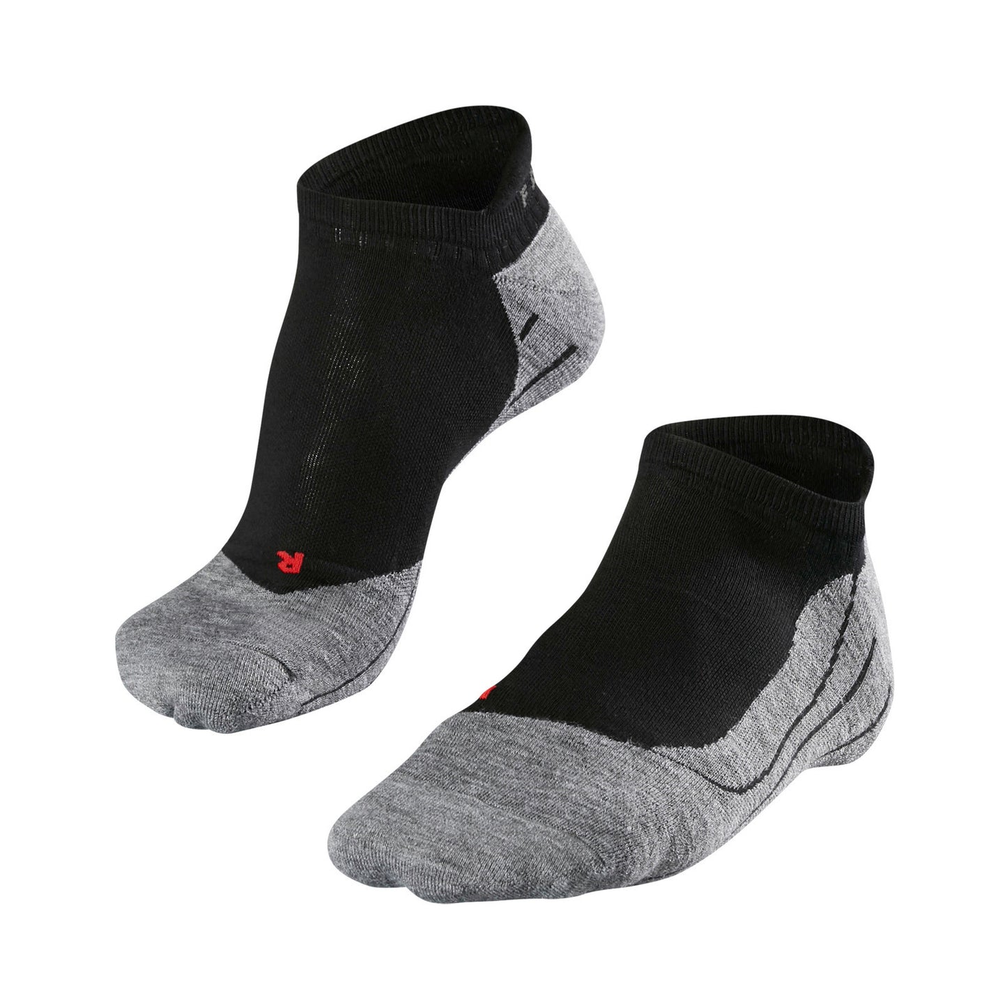 Falke RU4 Endurance Invisible Laufsocken Herren-Schwarz,Hellgrau