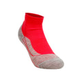 RU4 Endurance Short Laufsocken Damen - rot, hellgrau