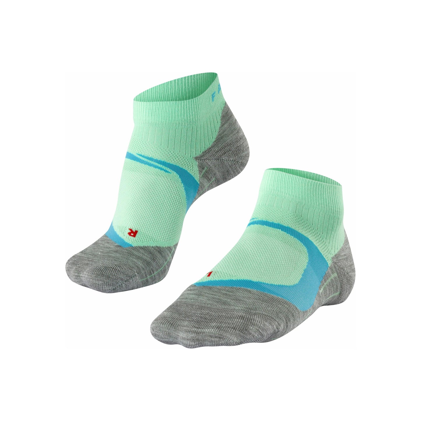 Falke Endurance Cool Short Laufsocken Damen - mint, grau
