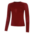 Warm Longsleeve Damen-rot