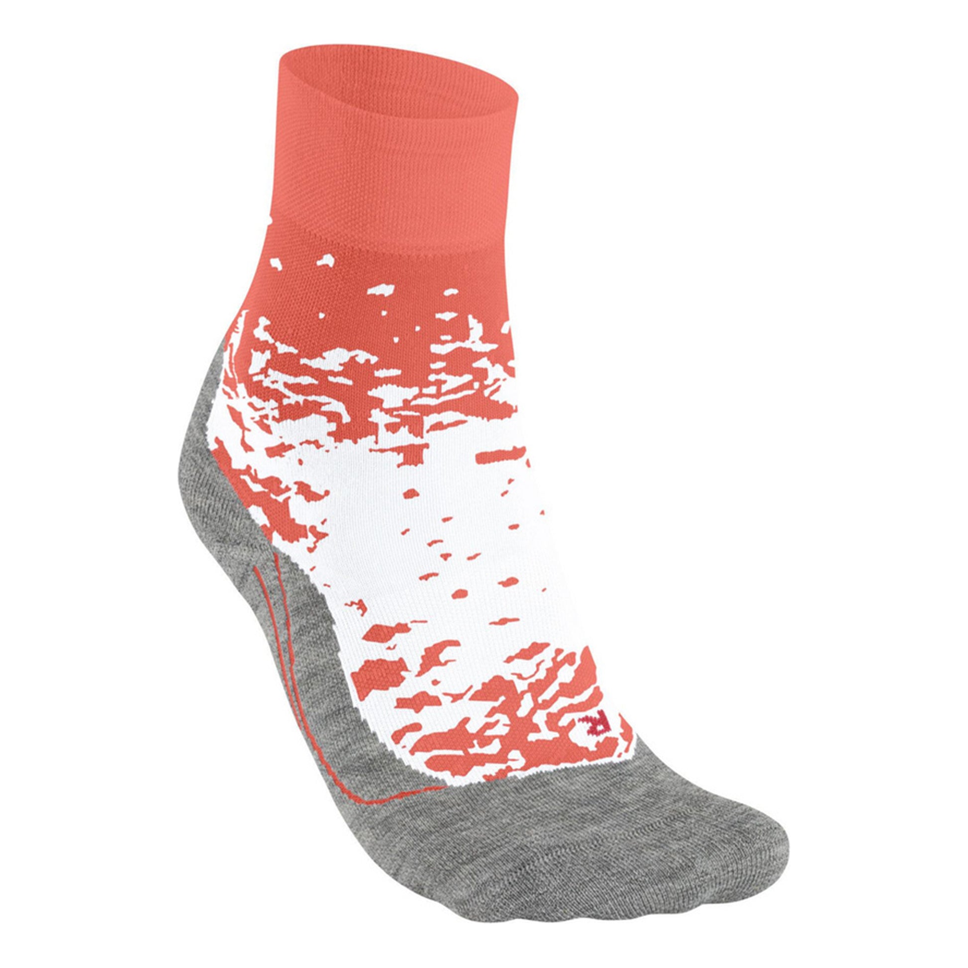 Falke RU4 Endurance Laufsocken Damen-Orange,Grau