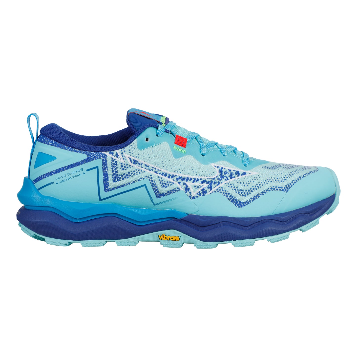 Mizuno Wave Daichi 9                   Trailschuh Damen-blau, weiß