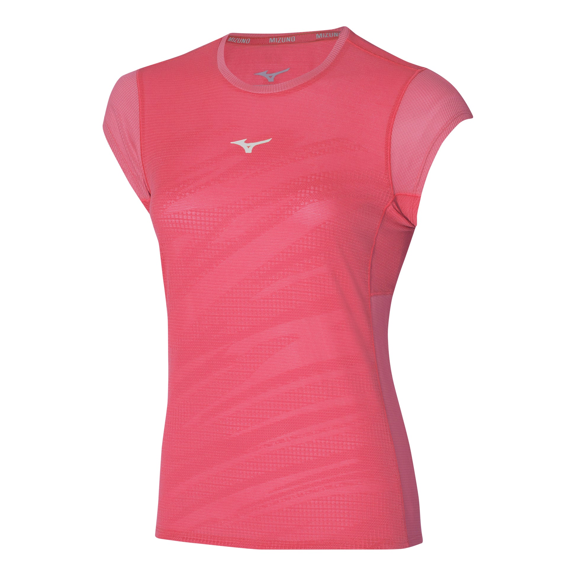 Mizuno Aero Laufshirt Damen-Rot
