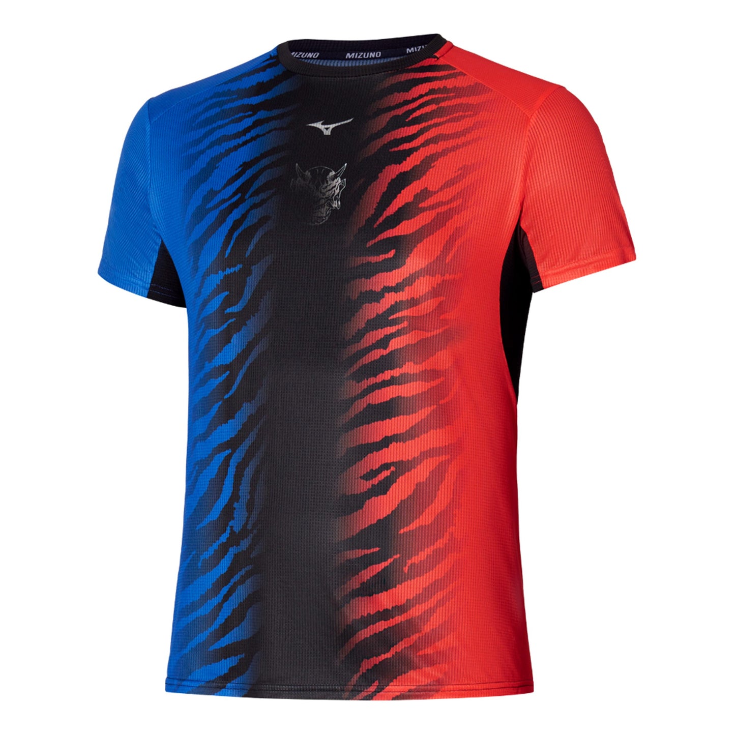 Mizuno DryAeroFlow Graphic Laufshirt Herren - schwarz, rot