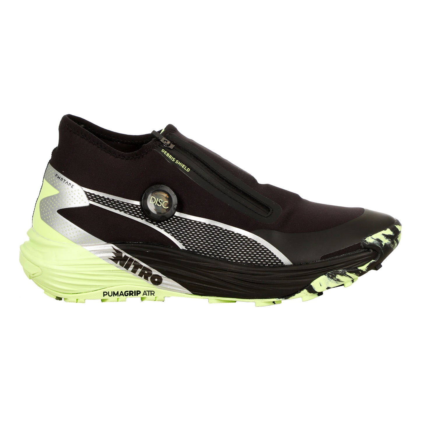 Puma Voyage Nitro 3 Disc Trailschuh Herren-Schwarz,Silber