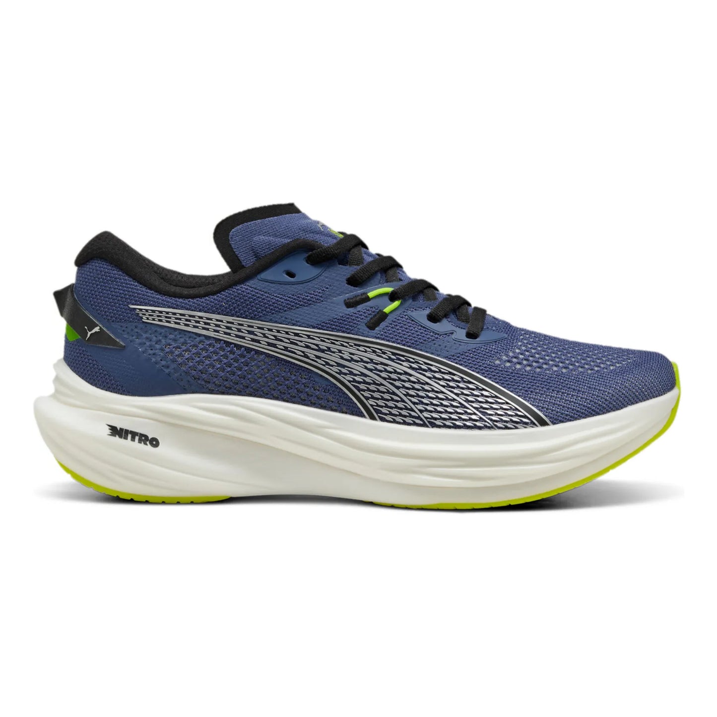 Puma Deviate Nitro 3 Neutralschuh Herren-Blau,Gelb