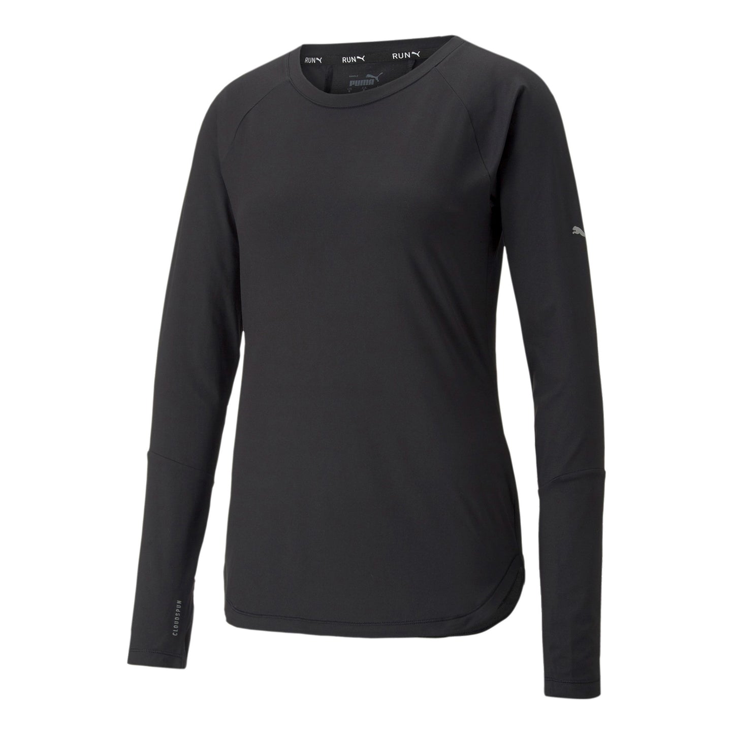 Puma Cloudspun Longsleeve Damen-Schwarz