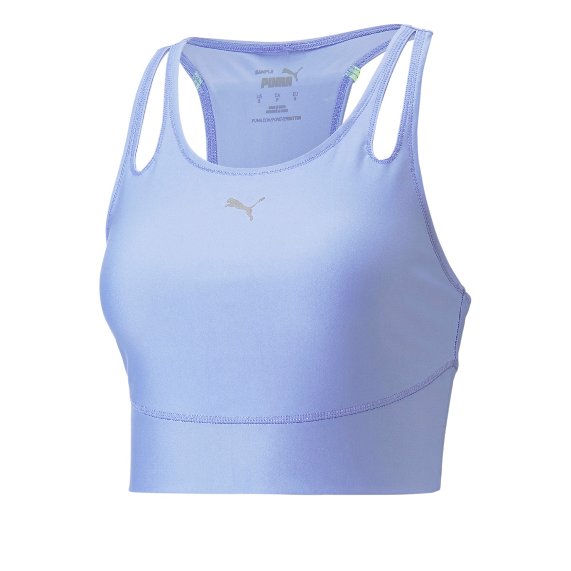 Puma Run Ultraform Crop Sport-BH Damen-Flieder