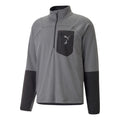 Seasons Raincell Half-Zip Lauftop Herren-Grau,Schwarz