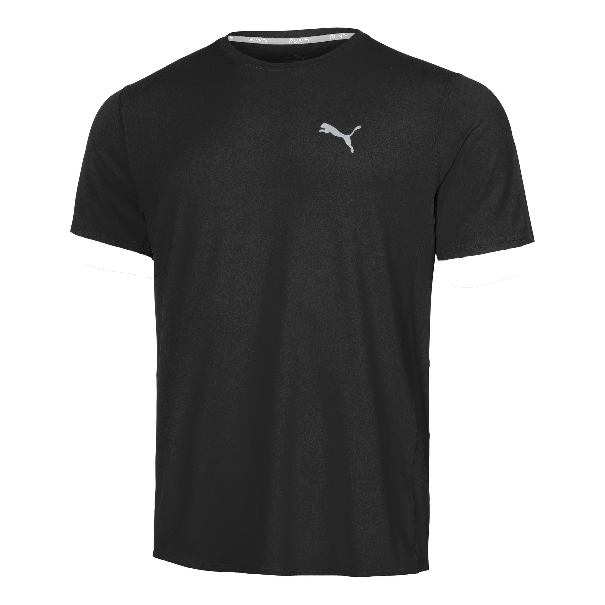 Puma Run Cloudspun Laufshirt Herren-Schwarz