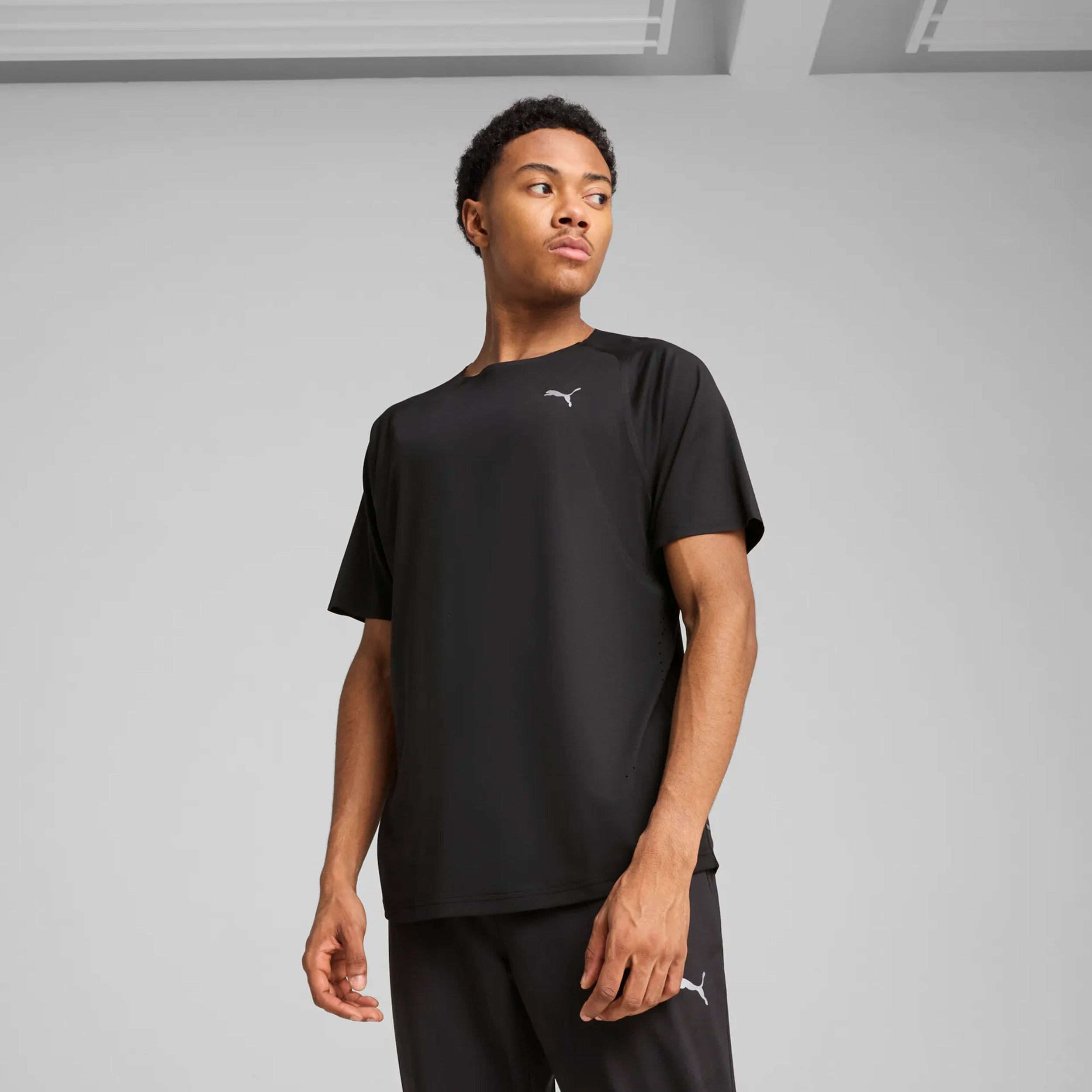 Puma Everyday Cloudspun  Laufshirt Herren - schwarz