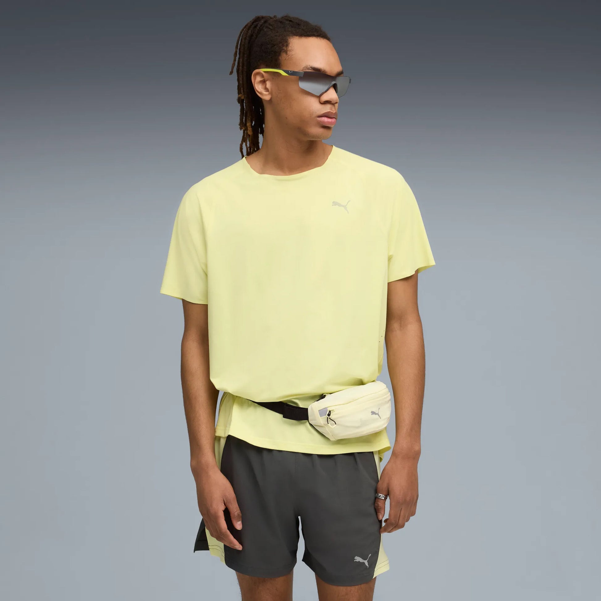 Puma Everyday Cloudspun  Laufshirt Herren - gelb