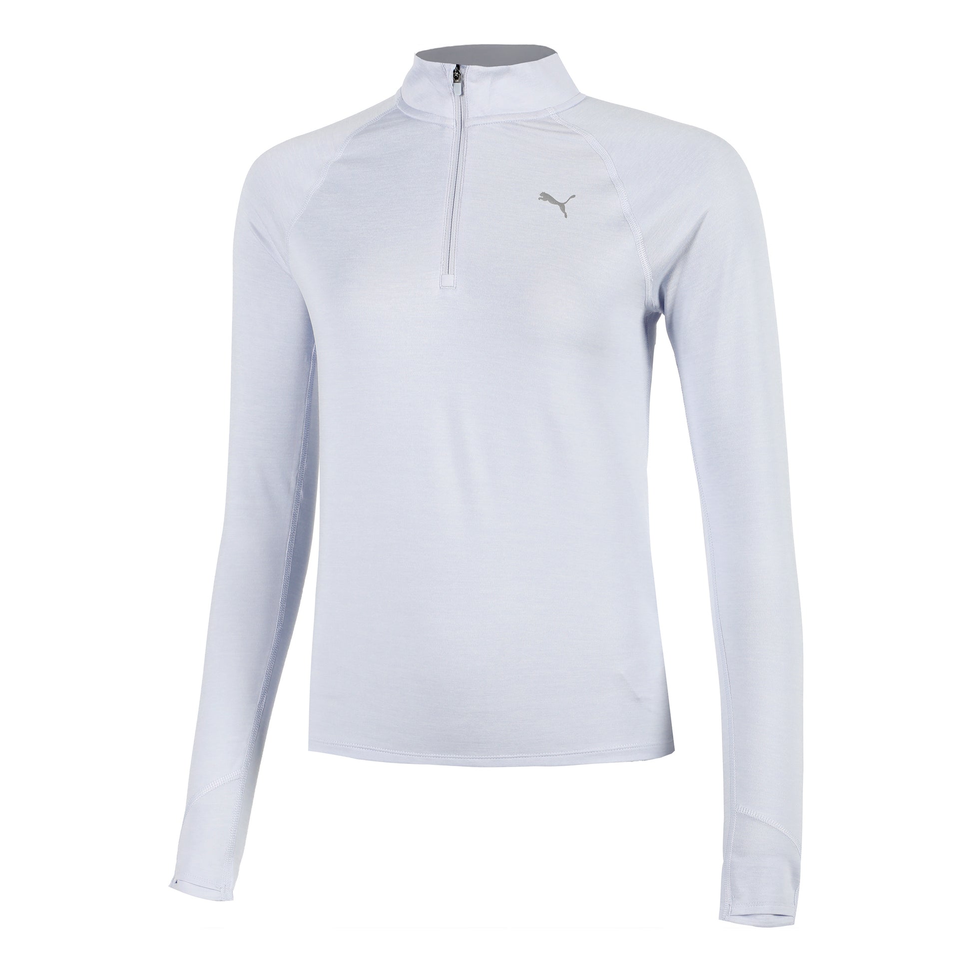 Puma Velocity Cloudspun 1/4 Zip Laufshirt Damen-Blau