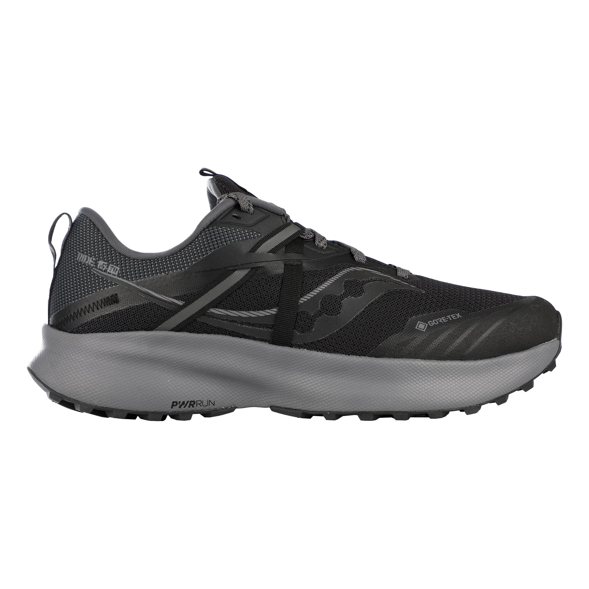 Saucony Ride 15 TR GTX Trailschuh Damen-Schwarz,Grau