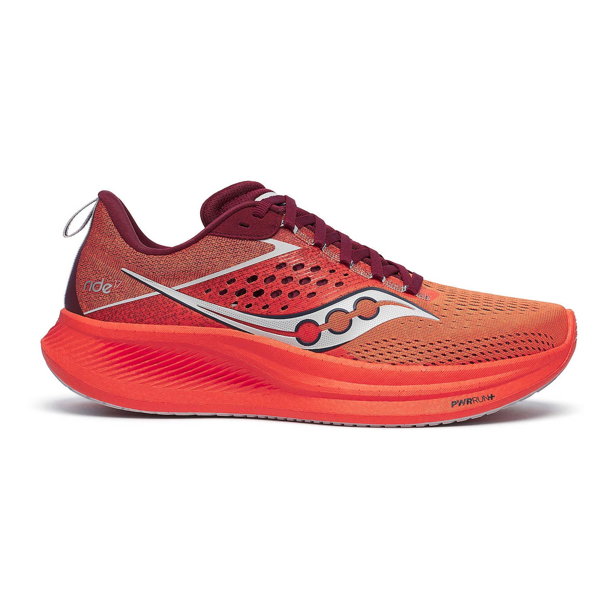 Saucony Ride 17 Neutralschuh Herren - orange, rot