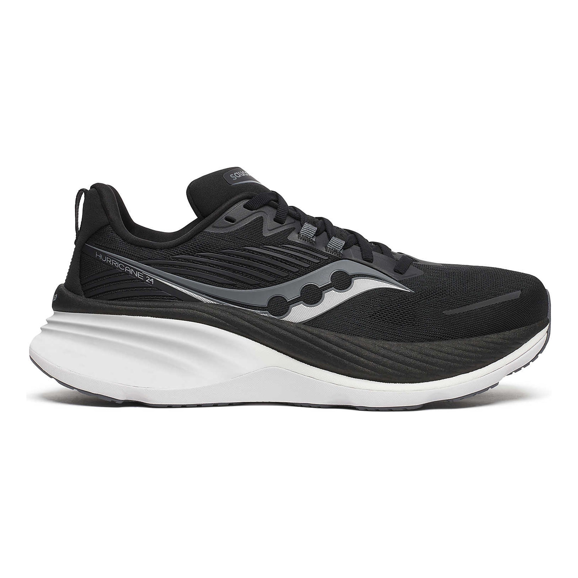 Saucony Hurricane 24 Stabilitätsschuh Herren-Schwarz,Grau