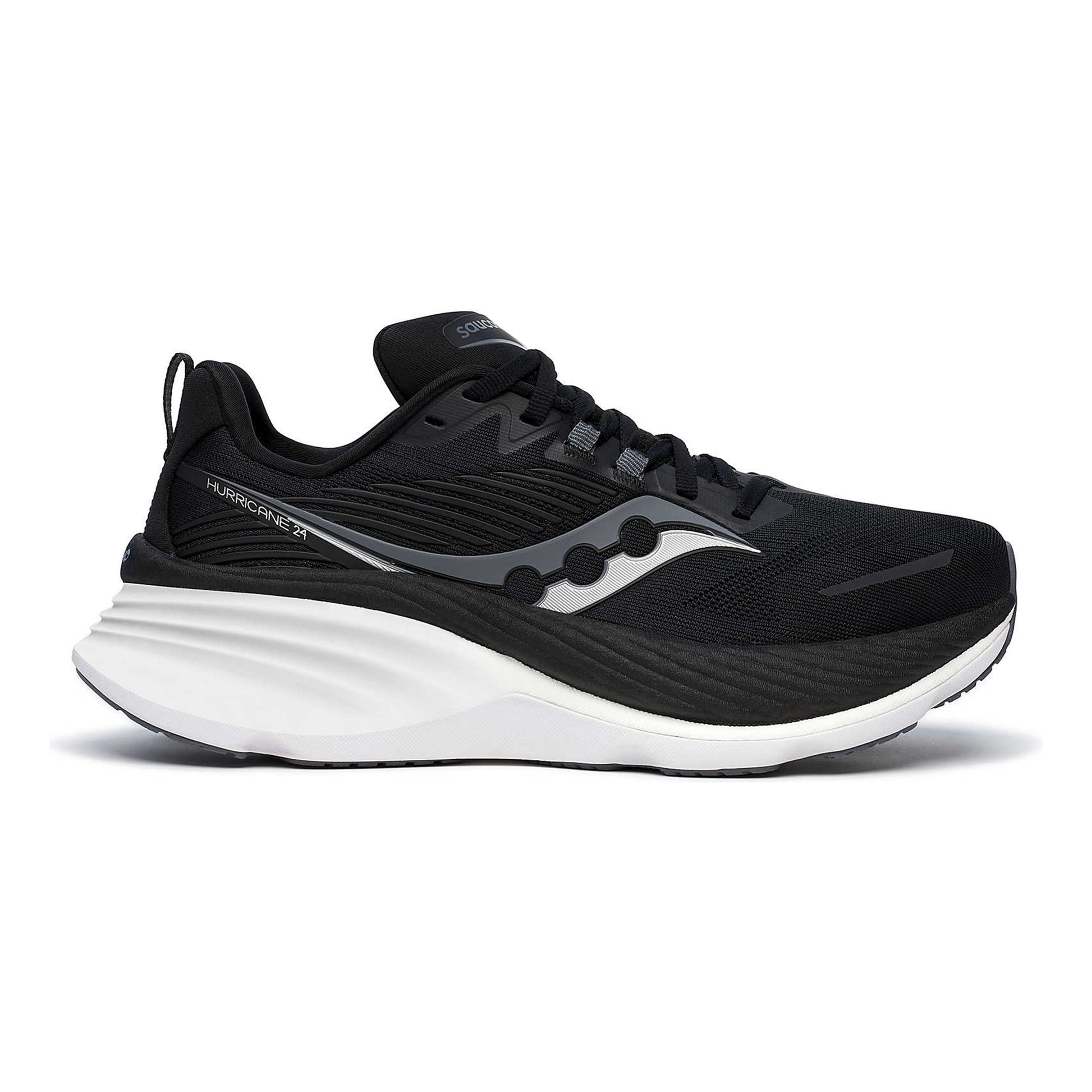 Saucony Hurricane 24 Stabilitätsschuh Damen-Schwarz,Grau