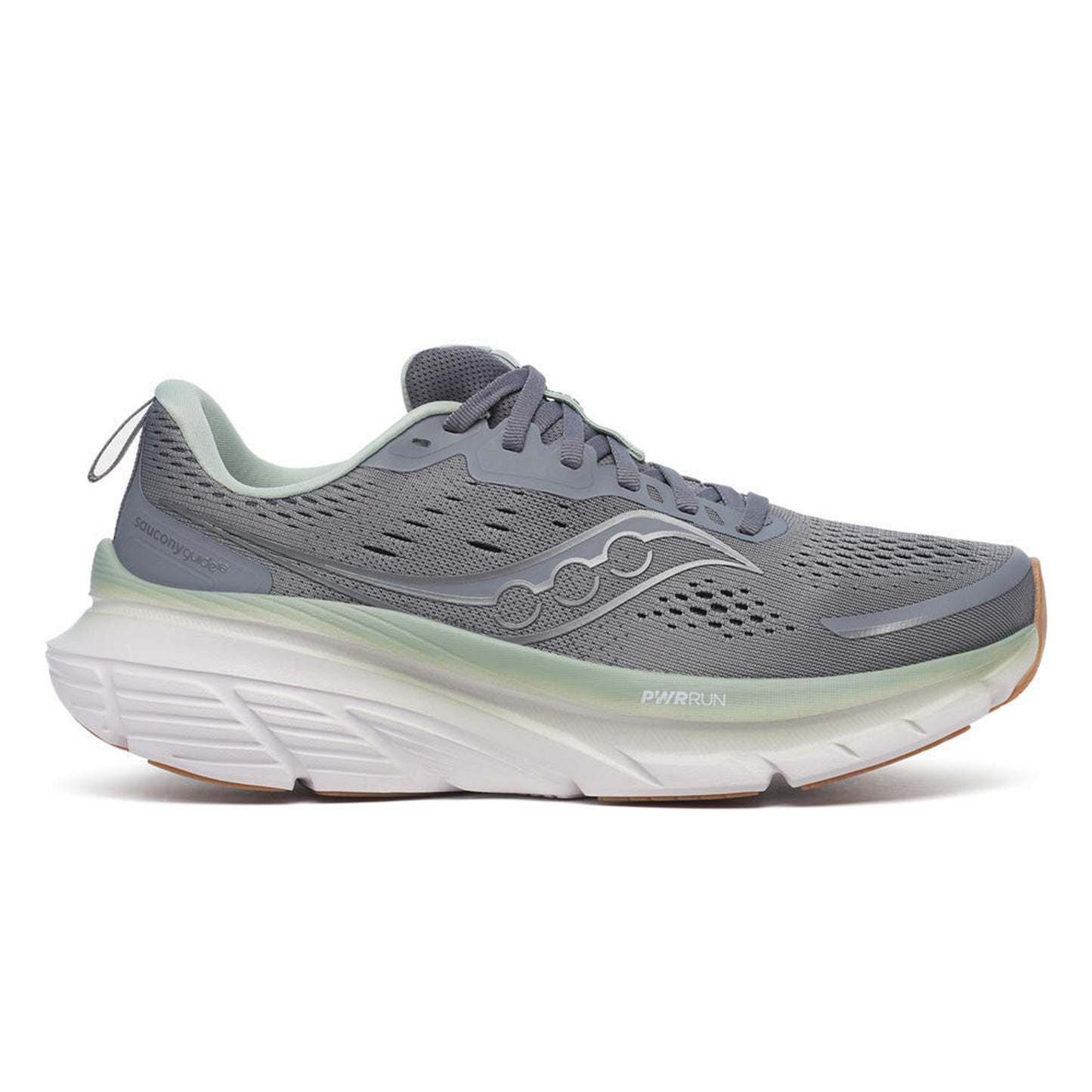 Saucony Guide 18 Stabilitätsschuh Herren - grau, hellgrün