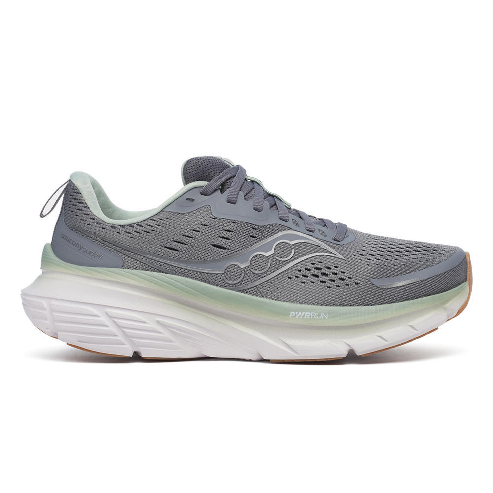 Saucony Guide 18 Stabilitätsschuh Herren - grau, hellgrün
