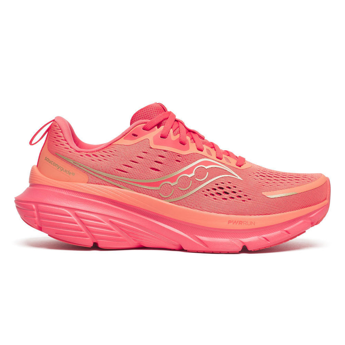 Saucony Guide 18 Stabilitätsschuh Damen-Orange,Koralle