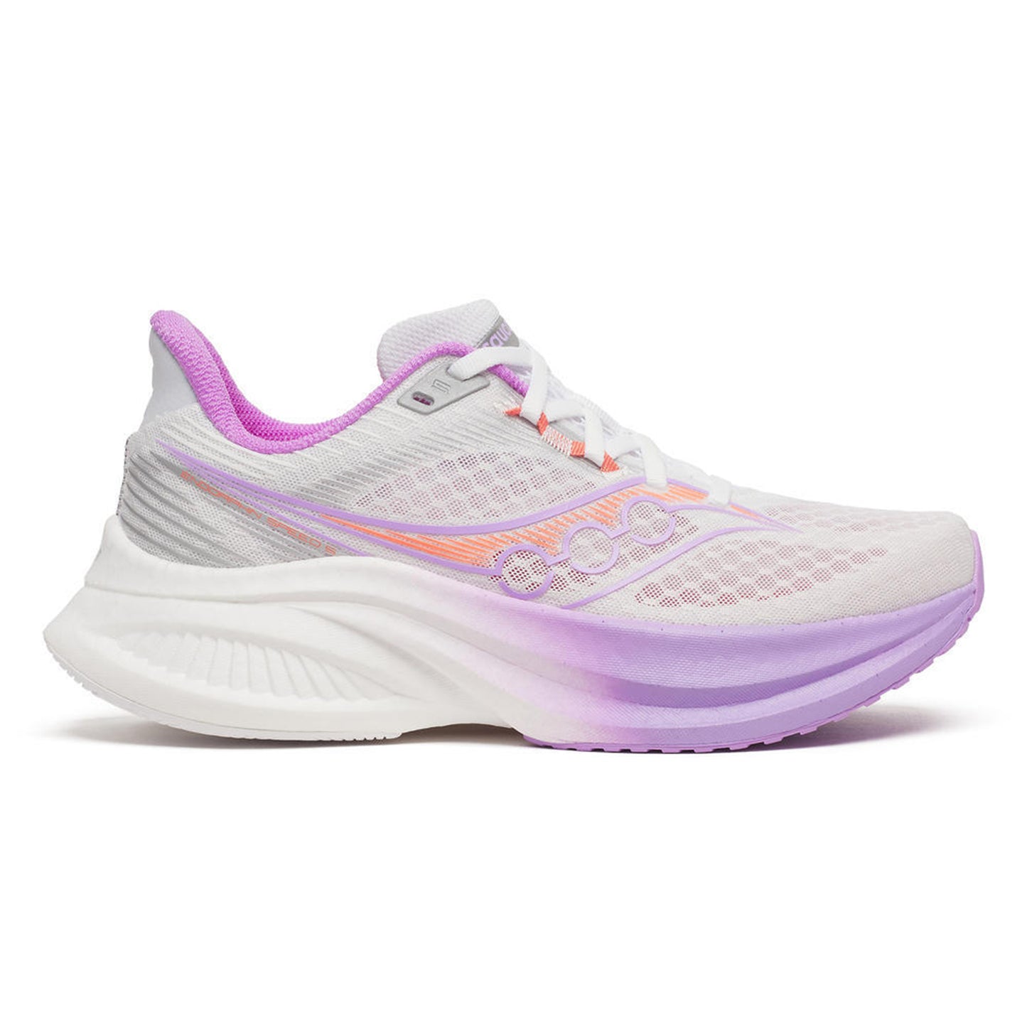 Saucony Endorphin Speed 5 Wettkampfschuh Damen-weiß, pink