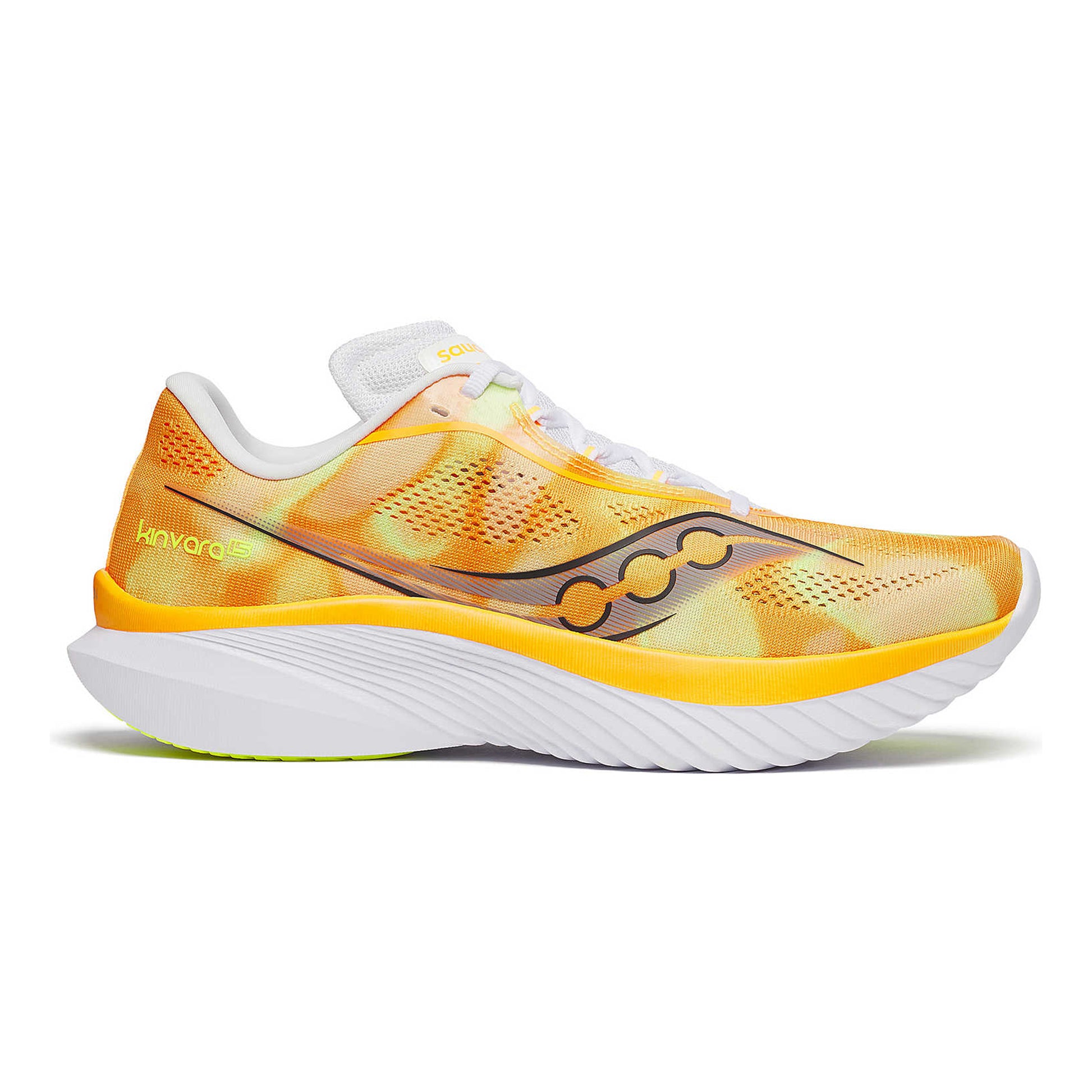 Saucony Kinvara 15 Neutralschuh Herren - orange, weiß