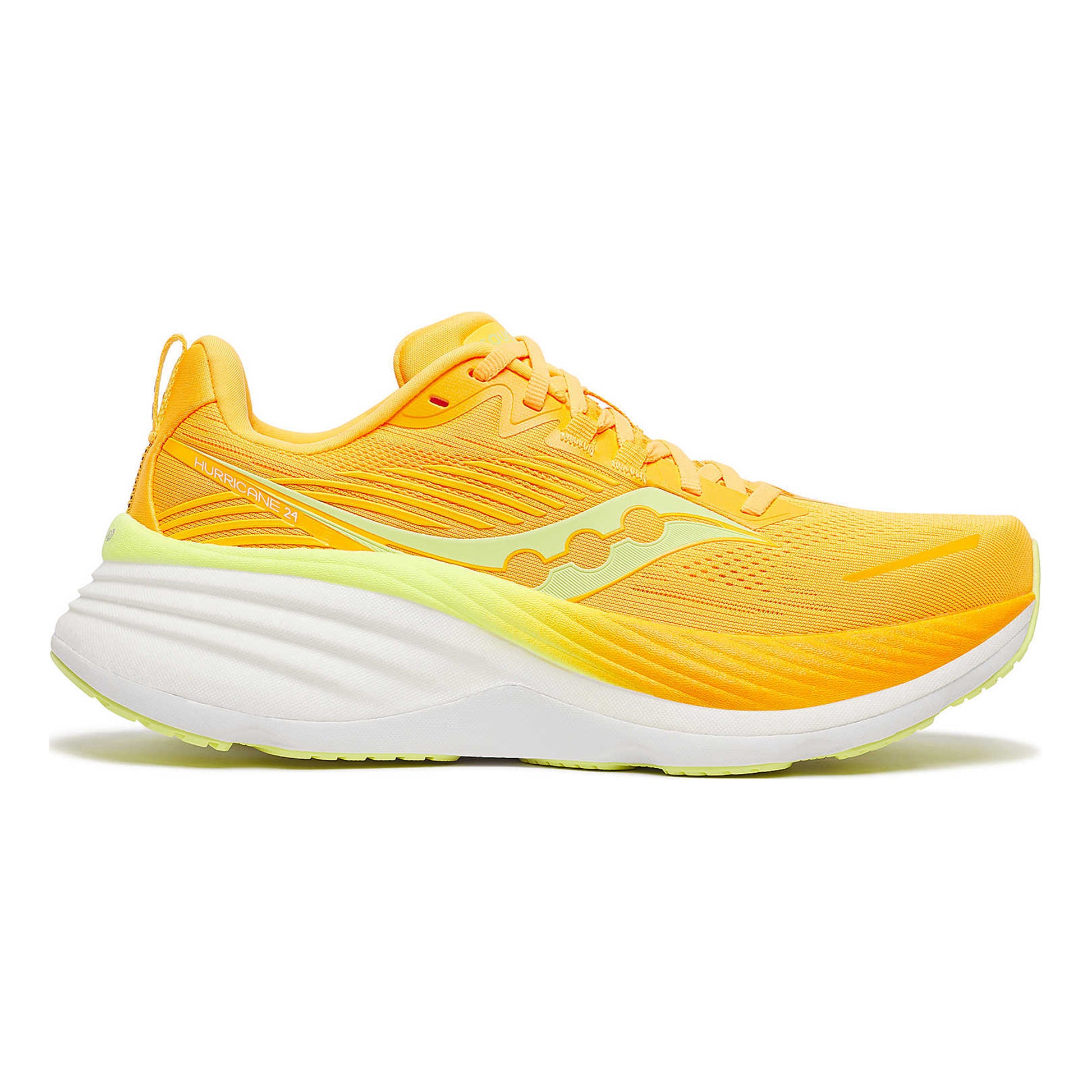 Saucony Hurricane 24 Stabilitätsschuh Damen - orange,