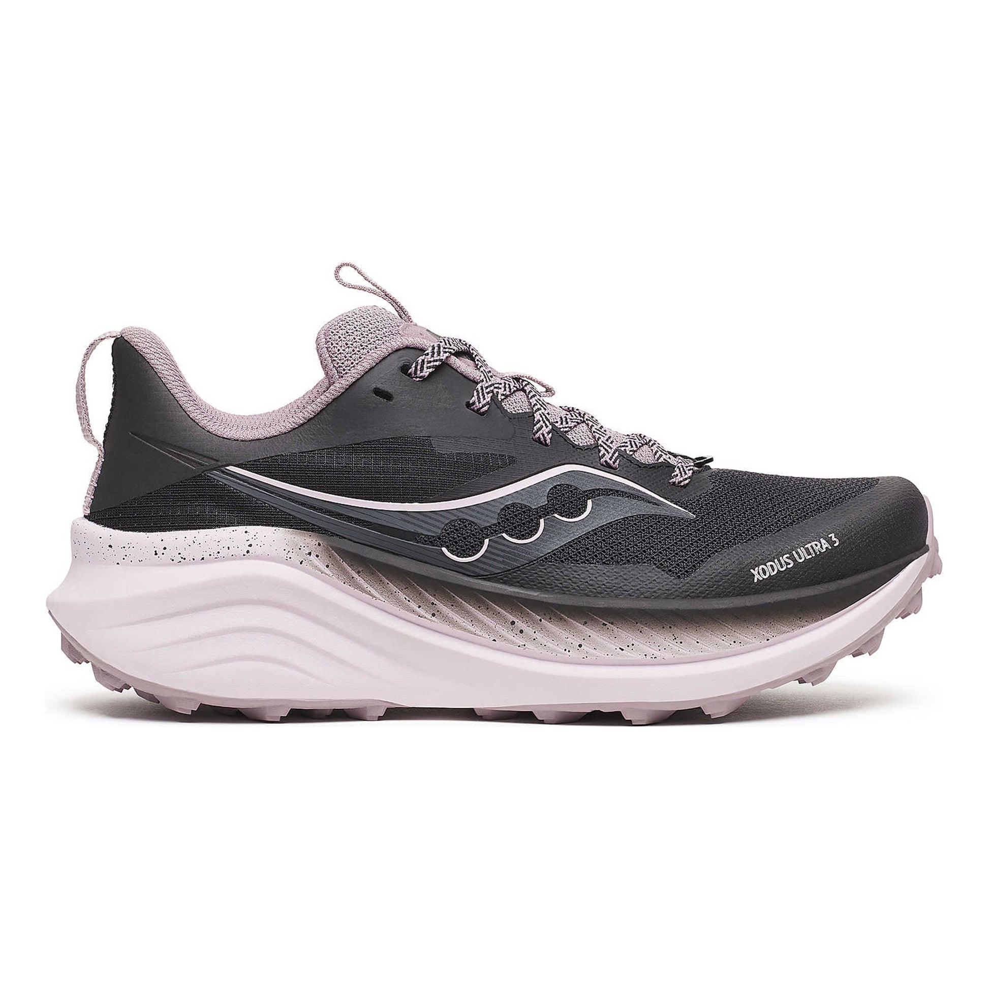 Saucony Xodus Ultra 3 Trailschuh Damen-Schwarz,Creme