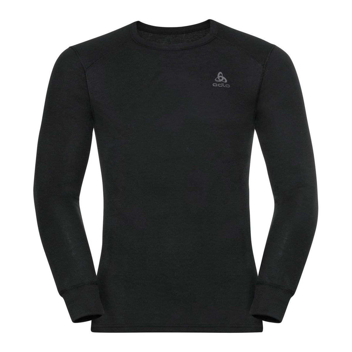 Odlo Active Warm Eco BI Top Crew Neck Longsleeve Herren-Schwarz