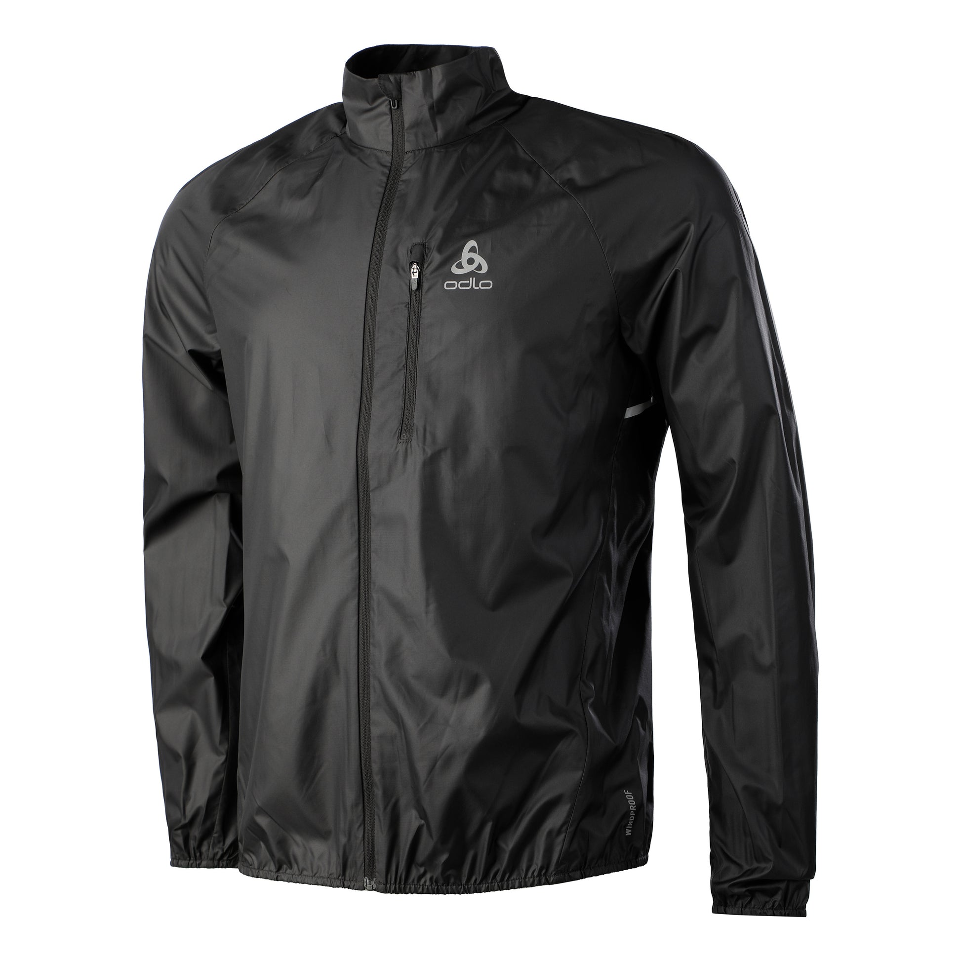 Odlo Zeroweight Laufjacke Herren-Schwarz