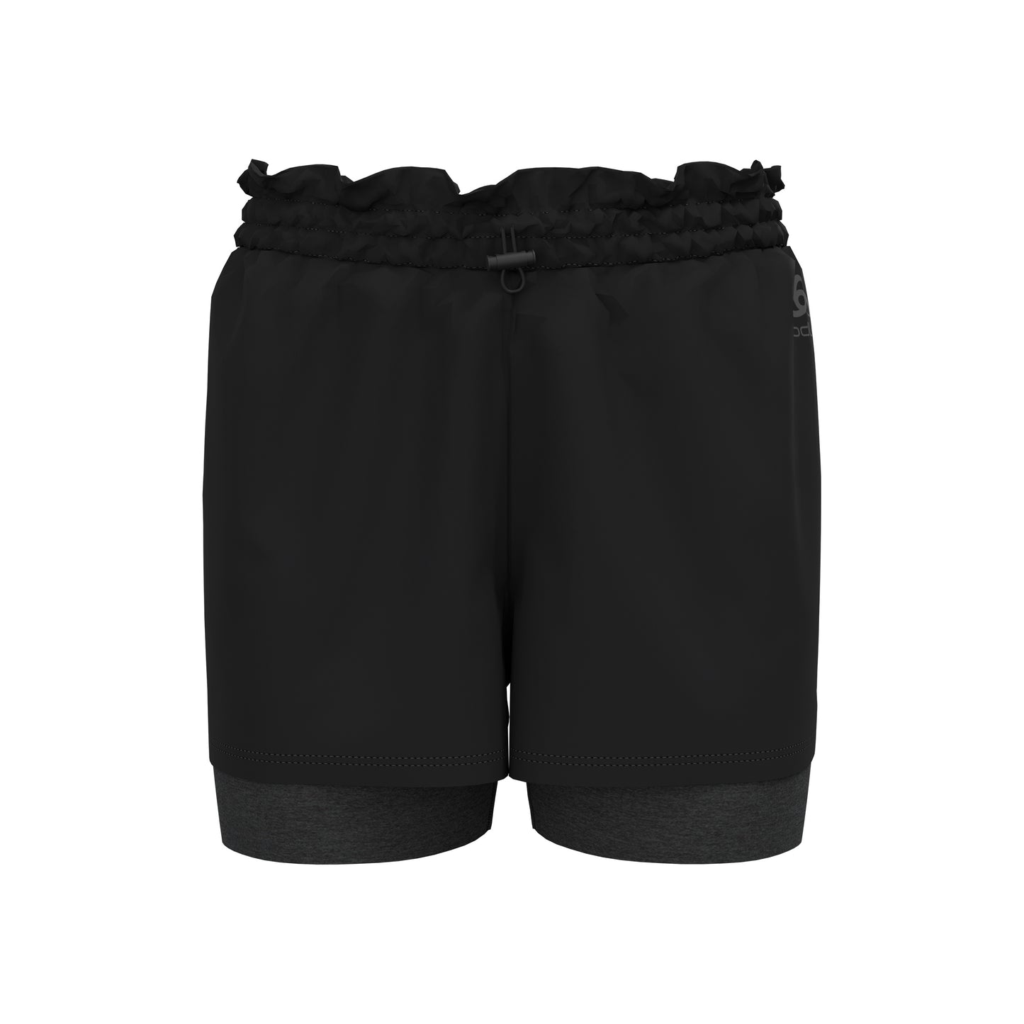 Odlo 2in1 Active 365 5in Laufshorts Damen-Schwarz