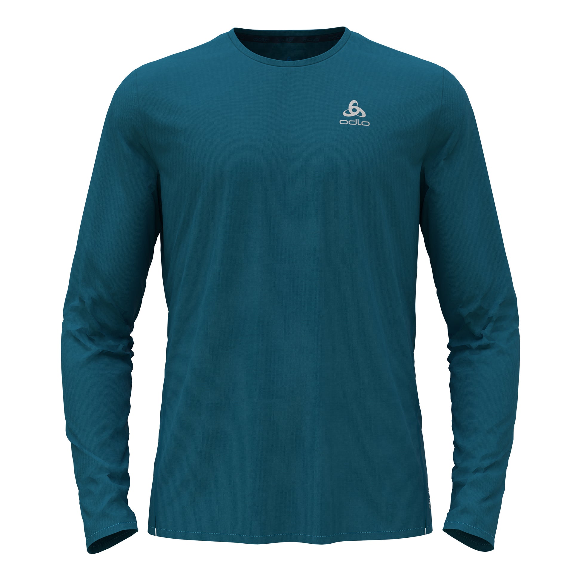 Odlo Zeroweight Chill-Tec Crew Neck Longsleeve Herren - blau,