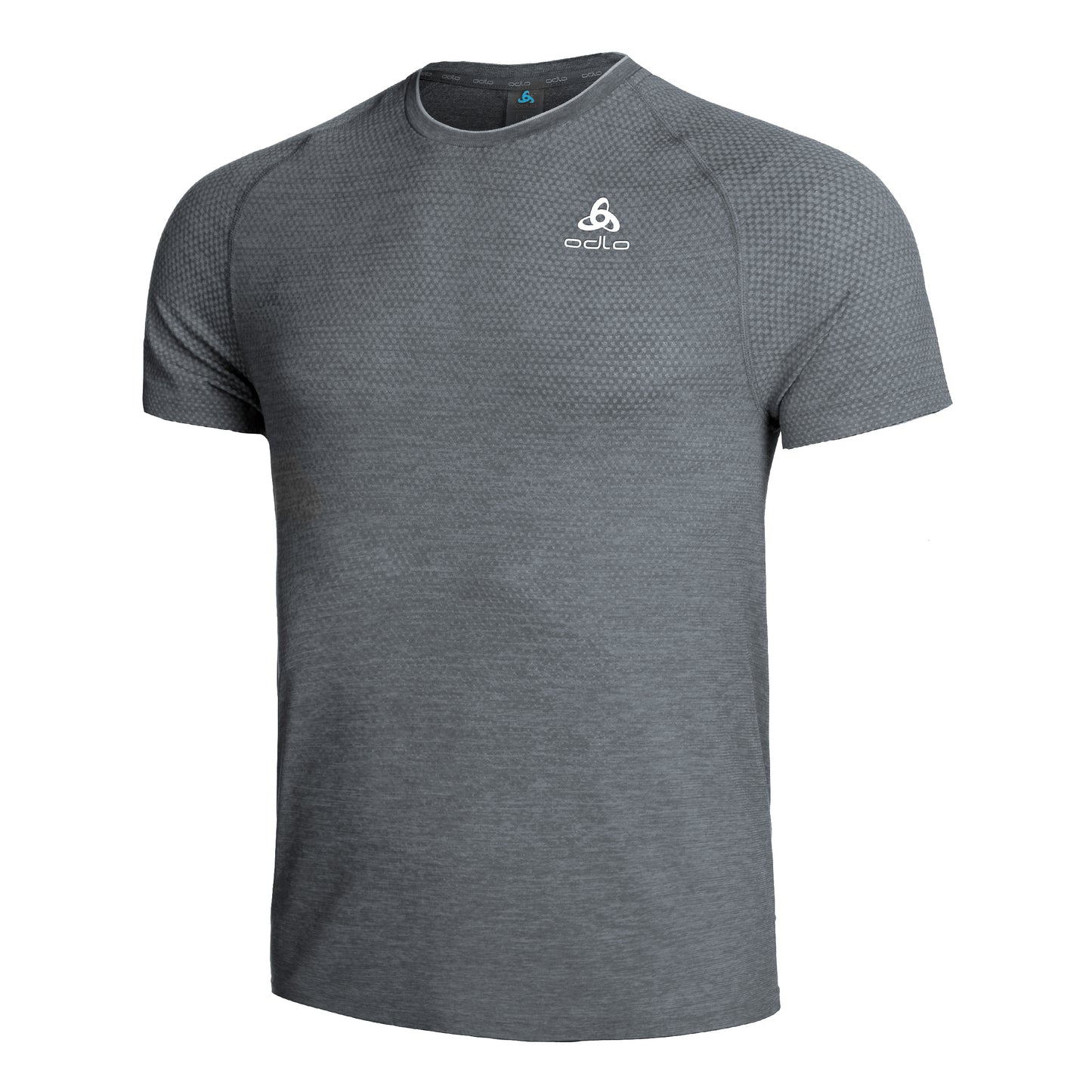 Odlo Crew Neck Essential Seamless Laufshirt Herren-Grau