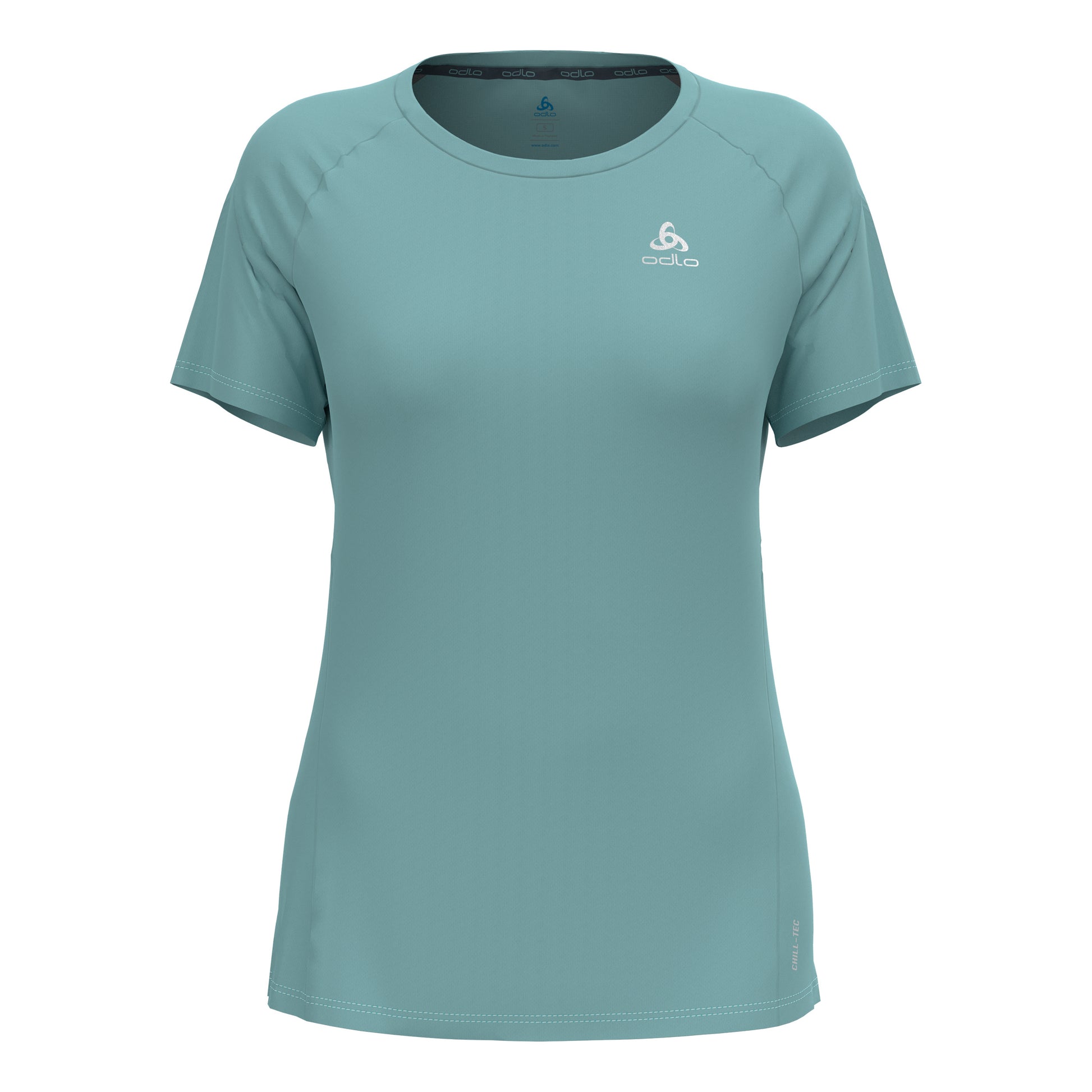 Odlo Essential Chill-Tec Crew Neck Laufshirt Damen - türkis,