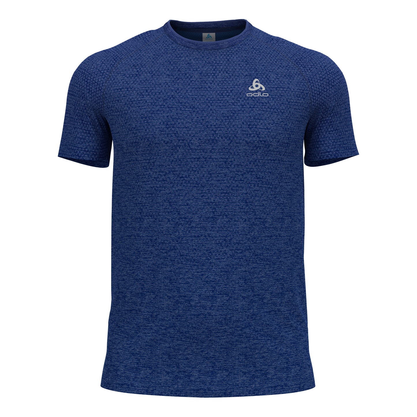 Odlo Essential Seamless Laufshirt Herren - dunkelblau,